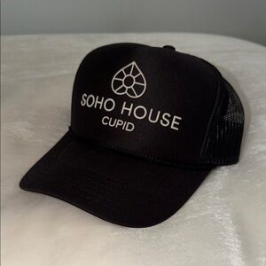 SoHo House Cupid Black Otto Trucker Hat
